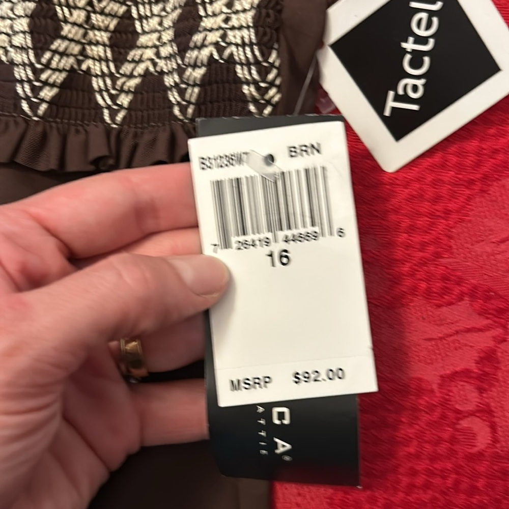 Brown La Blanca Halter swimsuit - Picture 4 of 9